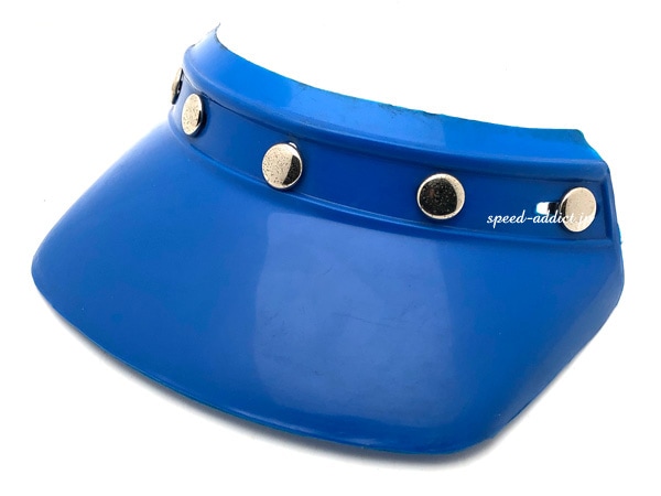70's VINTAGE VISOR 5snap��70s�ӥ�ơ����Х�����5���ʥåס�BLUE