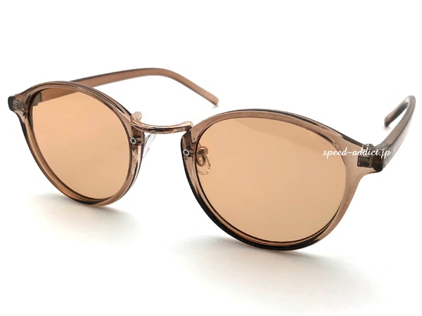 POLARIZED BOSTON SUNGLASSиܥȥ󥵥󥰥饹CLEAR BROWN  LIGHT BROWN