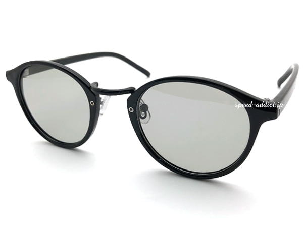 POLARIZED BOSTON SUNGLASS���и��ܥ��ȥ󥵥󥰥饹��BLACK �� �и�LIGHT SMOKE