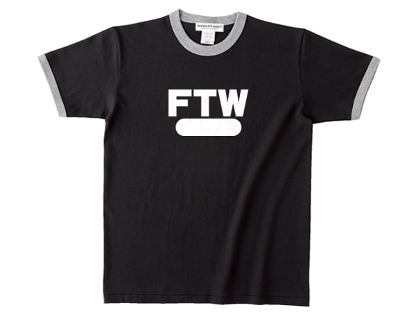 FTW Ringer T-shirt�ʥ�󥬡�T����ġ�BLACK �� GRAY