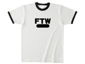 FTW Ringer T-shirt�ʥ�󥬡�T����ġ�WHITE �� BLACK
