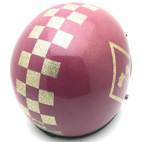 60's SAFETECH  CHECKER FLAG PINK 59cm