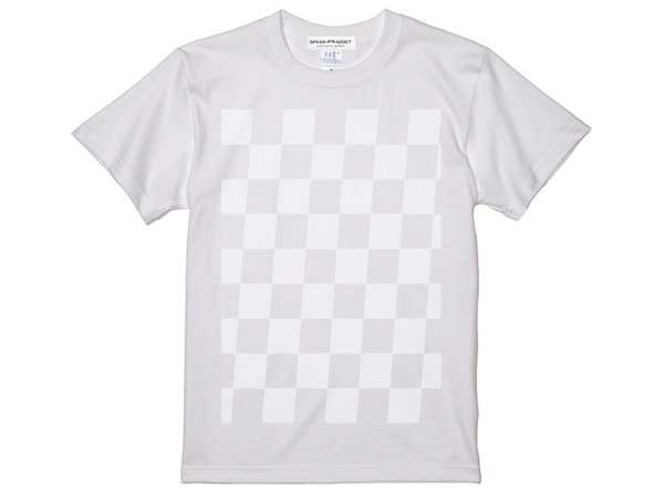 5CHECKER T-shirt5åTġWHITE  WHITE