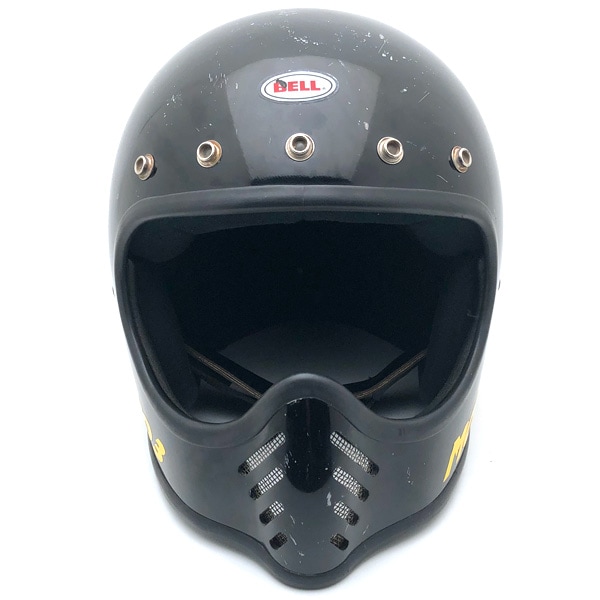 70s BUCO ENDURO BLUE 56cm Sサイズ ビンテージ70's○Buco ENDURO ジェットヘルメット白 チェッカー