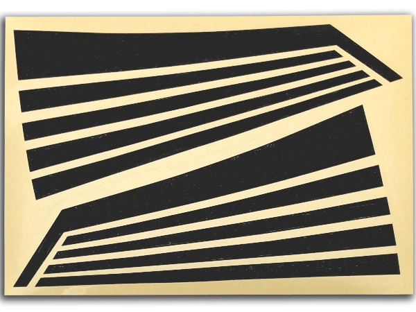 FALCON �إ��å��� Cutting Sticker�ʥե��륳�󥫥åƥ��󥰥��ƥå�����BLACK