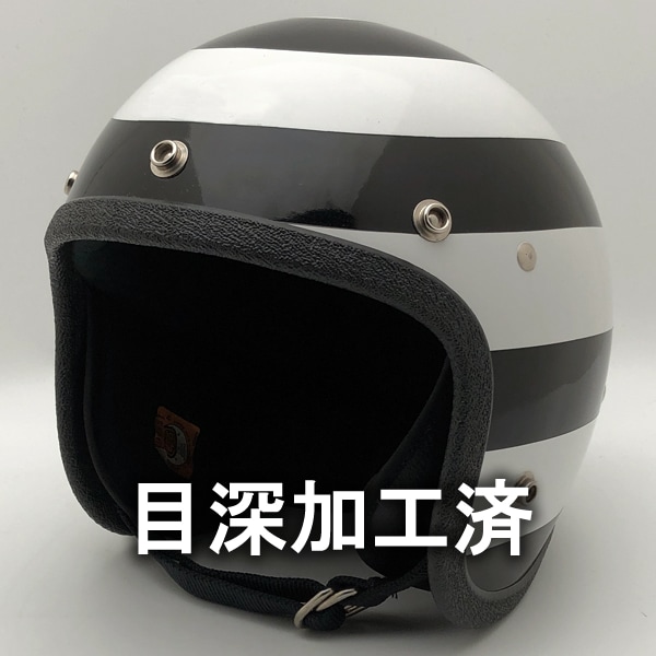 ù Dead Stock  Ȣ BUCO MINI ENDURO PRISONER BORDER WHITE  BLACK 60cm