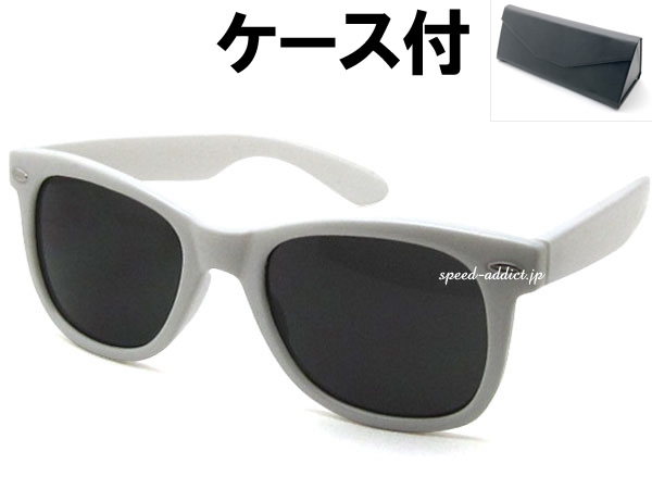 OLD WELLINGTON SUNGLASSʥɥȥ󥵥󥰥饹WHITE  SMOKE + ᥬͥ BLACK