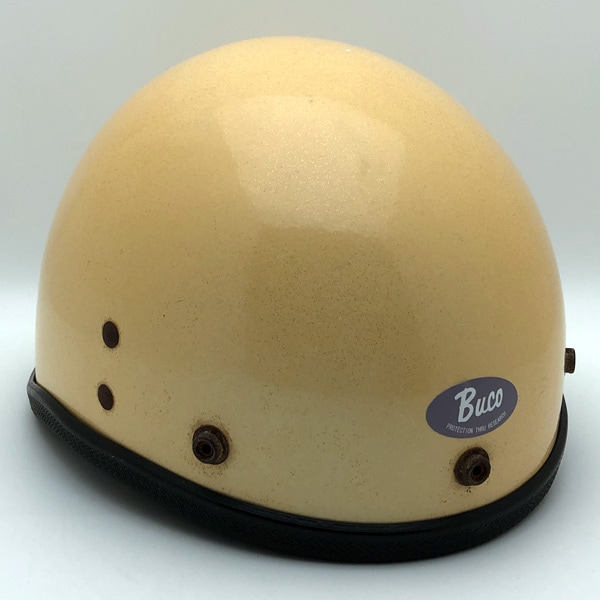 Buco フリップアップシールド　オリジナル　ブコ　ハーフ　ビンテージヘルメット ブコ - Buco Sears Guardian ビンテージヘルメットハーフ BELLの