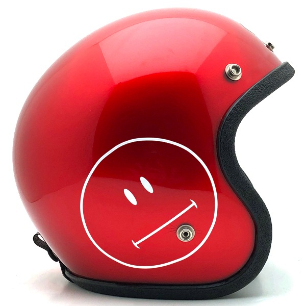 Dead Stock  BUCO ENDURO BRAIN DEAD SMILE RED METALLIC 56cm