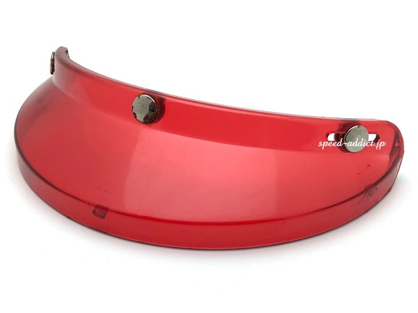 70's VINTAGE ON ROAD VISOR��70s�ӥ�ơ�����������ɥХ�������CLEAR RED