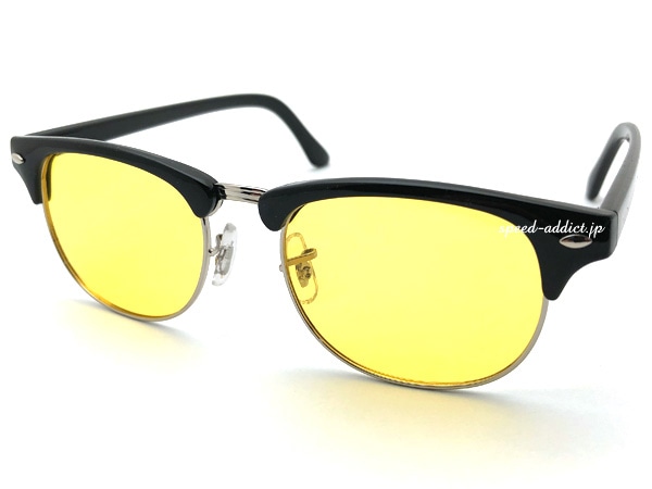 POLARIZED SIRMONT BROW SUNGLASSиȥ֥󥰥饹BLACK  LIGHT YELLOW
