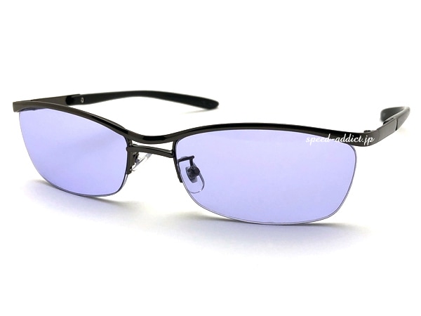 METAL HALF RIM SUNGLASSʥ᥿ϡեॵ󥰥饹GUNMETAL   LIGHT PURPLE