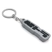 �ڥȥ� �ǥ�����С������ۥ�����ʷڥȥ� RUBBER KEY HOLDER��SILVER �� BLACK