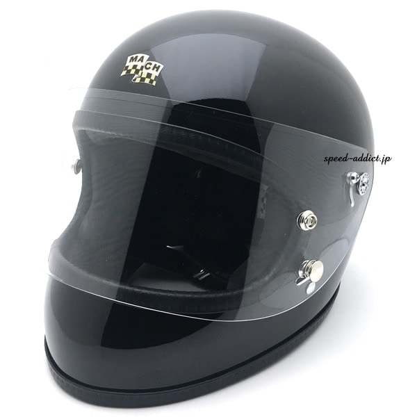 ���������ʡ�McHAL MACH 02 APOLLO Full Face Helmet �ʥޥå��ۡ���ޥåϥ��ݥ��ե�ե������إ��åȡ�GROSS BLACK M
