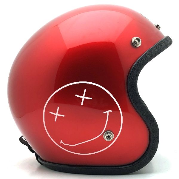 Dead Stock  BUCO ENDURO GRUNGE SMILE RED METALLIC 58cm