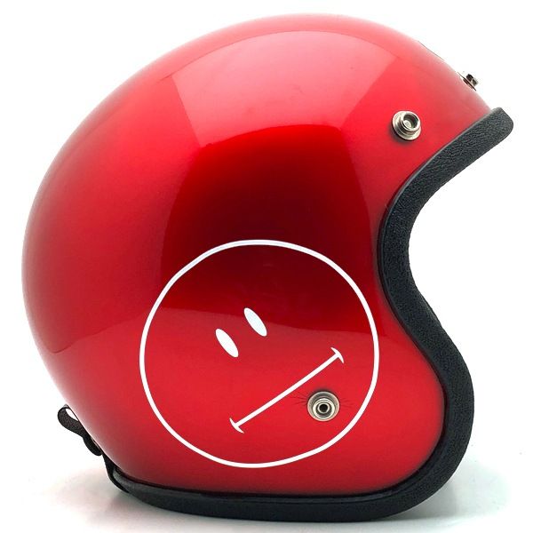 Dead Stock  BUCO ENDURO BRAIN DEAD SMILE RED METALLIC 58cm