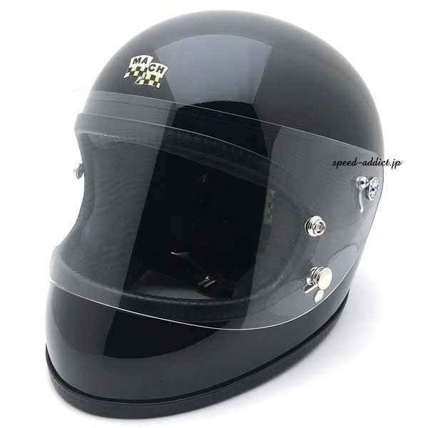 ʡMcHAL MACH 02 APOLLO Full Face Helmet ʥޥåۡޥåϥݥեեإåȡGROSS BLACK M