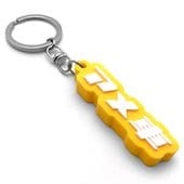 ����� �ǥ�����С������ۥ�����ʥ���� RUBBER KEY HOLDER��YELLOW �� WHITE