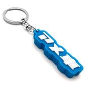 ����� �ǥ�����С������ۥ�����ʥ���� RUBBER KEY HOLDER��LIGHT BLUE �� WHITE