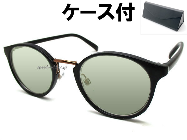 GOLD BRIDGE BOSTON SUNGLASS�ʥ�����ɥ֥�å��ܥ��ȥ󥵥󥰥饹��BLACK �� LIGHT SMOKE + �ᥬ�ͥ����� BLACK