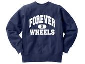 Champion Reverse Weave TYPE FOREVER 2 WHEELS SWEAT�ʥ����ԥ����С����������֥����ץ������åȡ�NAVY