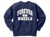 Champion Reverse Weave TYPE FOREVER 2 WHEELS SWEAT�ʥ����ԥ����С����������֥����ץ������åȡ�NAVY