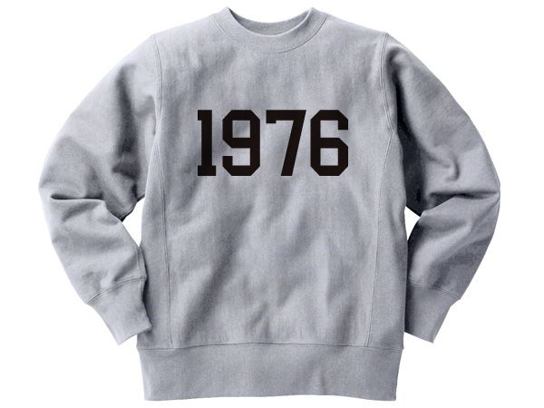 Champion Reverse Weave TYPE 1976 SWEAT�ʥ����ԥ����С����������֥������åȡ�GRAY