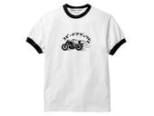 ���ԡ��ɥ��ǥ����� Ringer T-shirt��SPEED ADDICT��󥬡�T����ġ�WHITE �� BLACK