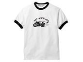 ���ԡ��ɥ��ǥ����� Ringer T-shirt��SPEED ADDICT��󥬡�T����ġ�WHITE �� BLACK