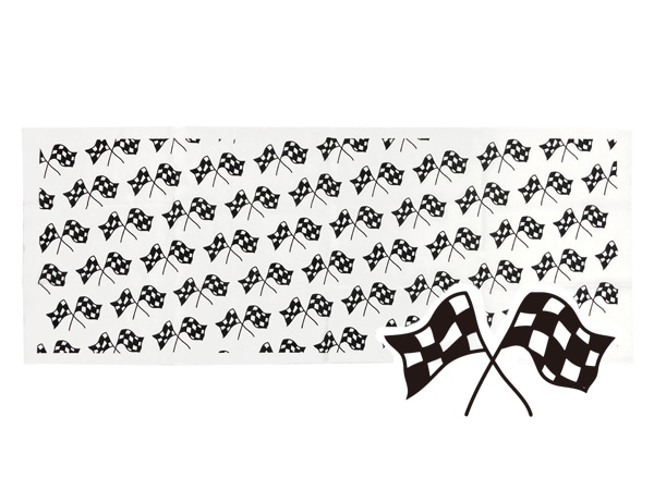 CHECKER FLAGS ��̤����ʥ����å����ե�å���BLACK