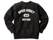Champion Reverse Weave TYPE SPEED ADDICT 819 COLLEGE LOGO SWEAT�ʥ����ԥ����С����������֥������åȡ�BLACK