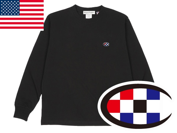 USA���åȥ� SUPER HEAVY WEIGHT "C" L/S T-shirt�ʥ����ѡ��إ������������ȥ��󥰥��꡼��T����ġ�BLACK
