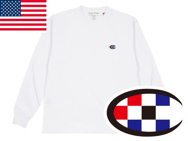 USA���åȥ� SUPER HEAVY WEIGHT "C" L/S T-shirt�ʥ����ѡ��إ������������ȥ��󥰥��꡼��T����ġ�WHITE