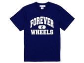 FOREVER 2 WHEELS T-shirt��T����ġ�NAVY 