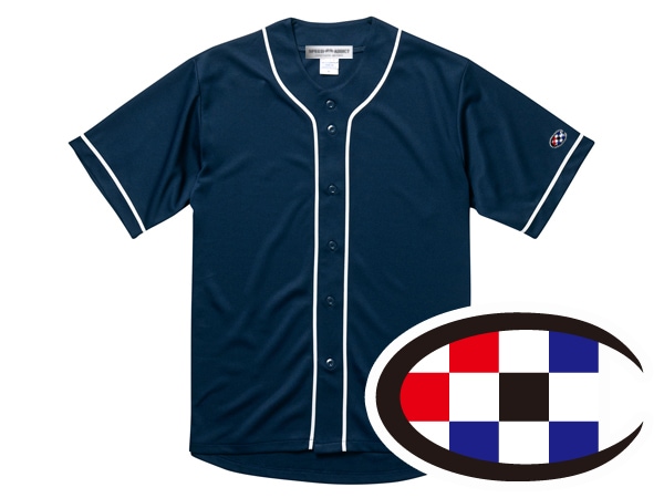 µ"C" BASEBALL SHIRT��µ�١����ܡ��륷��ġ�NAVY