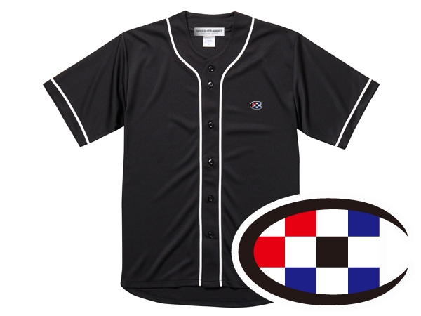 ��"C" BASEBALL SHIRT�ʶ��١����ܡ��륷��ġ�BLACK
