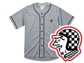 ��SPEED ADDICT TRADE MARK BASEBALL SHIRT�ʶ����ԡ��ɥ��ǥ����ȥȥ졼�ɥޡ����١����ܡ��륷��ġ�GRAY