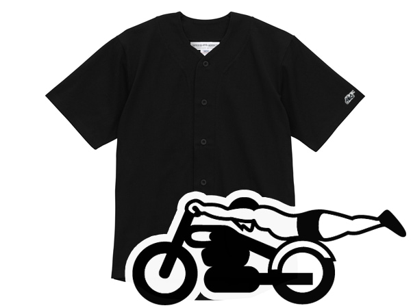 SUPER HEAVY WEIGHT µ���ԡ��ɥ��ǥ����� BASEBALL SHIRT�ʥ����ѡ��إ�������������µSPEED ADDICT�١����ܡ��륷��ġ�BLACK