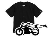 SUPER HEAVY WEIGHT µ���ԡ��ɥ��ǥ����� BASEBALL SHIRT�ʥ����ѡ��إ�������������µSPEED ADDICT�١����ܡ��륷��ġ�BLACK