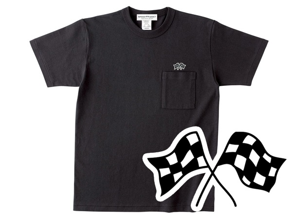 CHECKER FLAGS POCKET T-shirt�ʥ����å����ե�å��ݥ��å�T����ġ˥��ߥ���