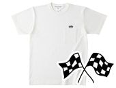 CHECKER FLAGS POCKET T-shirt�ʥ����å����ե�å��ݥ��å�T����ġ�NATURAL