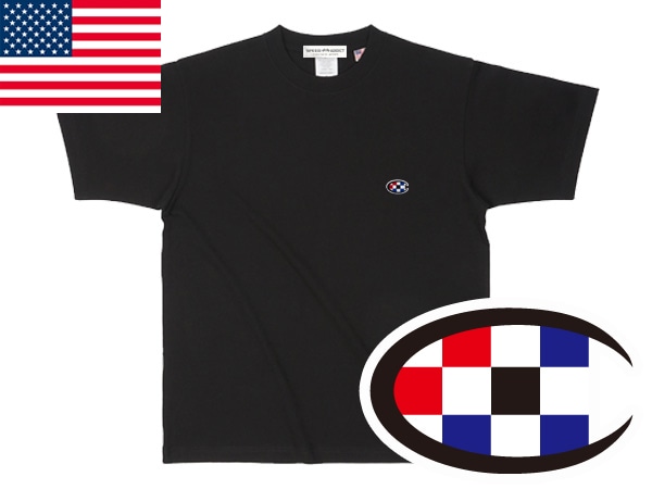 USA���åȥ� SUPER HEAVY WEIGHT "C" T-shirt�ʥ����ѡ��إ�������������T����ġ�BLACK