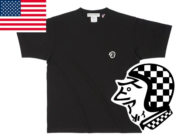 USA���åȥ� SUPER HEAVY WEIGHT SPEED ADDICT TRADE MARK T-shirt�ʥ����ѡ��إ������������ȥ��ԡ��ɥ��ǥ����ȥȥ졼�ɥޡ���T����ġ�BLACK