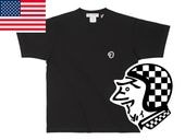 USA���åȥ� SUPER HEAVY WEIGHT SPEED ADDICT TRADE MARK T-shirt�ʥ����ѡ��إ������������ȥ��ԡ��ɥ��ǥ����ȥȥ졼�ɥޡ���T����ġ�BLACK