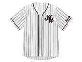 THE HELMET UNDERGROUND BASEBALL SHIRT�ʥإ��åȥ���������饦��ɥ١����ܡ��륷��ġ�WHITE STRIPE