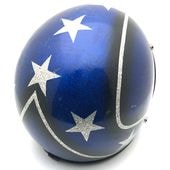 STAR BLUE METALFLAKE 58cm