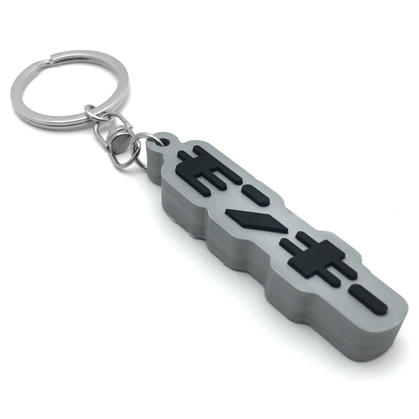 ��󥭡� �ǥ�����С������ۥ�����ʥ�󥭡� RUBBER KEY HOLDER��SILVER �� BLACK