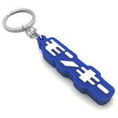 ��󥭡� �ǥ�����С������ۥ�����ʥ�󥭡� RUBBER KEY HOLDER��BLUE �� WHITE