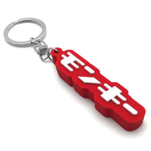 ��󥭡� �ǥ�����С������ۥ�����ʥ�󥭡� RUBBER KEY HOLDER��RED �� WHITE