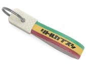 ���¥�ȥ� ��ȥ륫�֥̥� �����ۥ�����ʾ��¥�ȥ�KEY HOLDER��RASTA COLOR